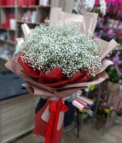 Букет цветов из: Гипсофила в Красной Пойме