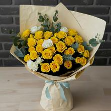 Букет цветов из:  Розы в Красной Пойме