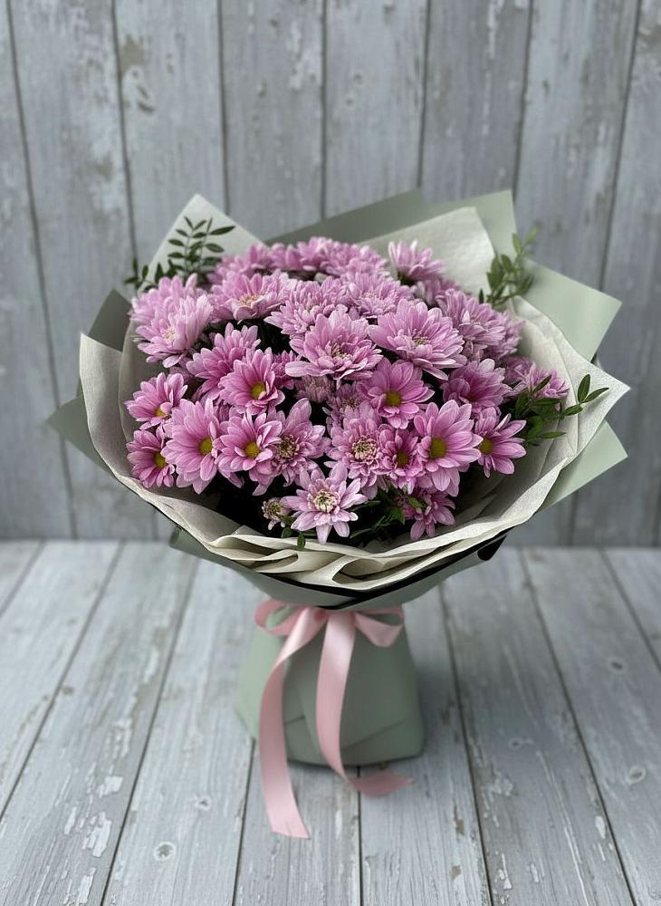 Букет цветов из: Хризантемы в Красной Пойме