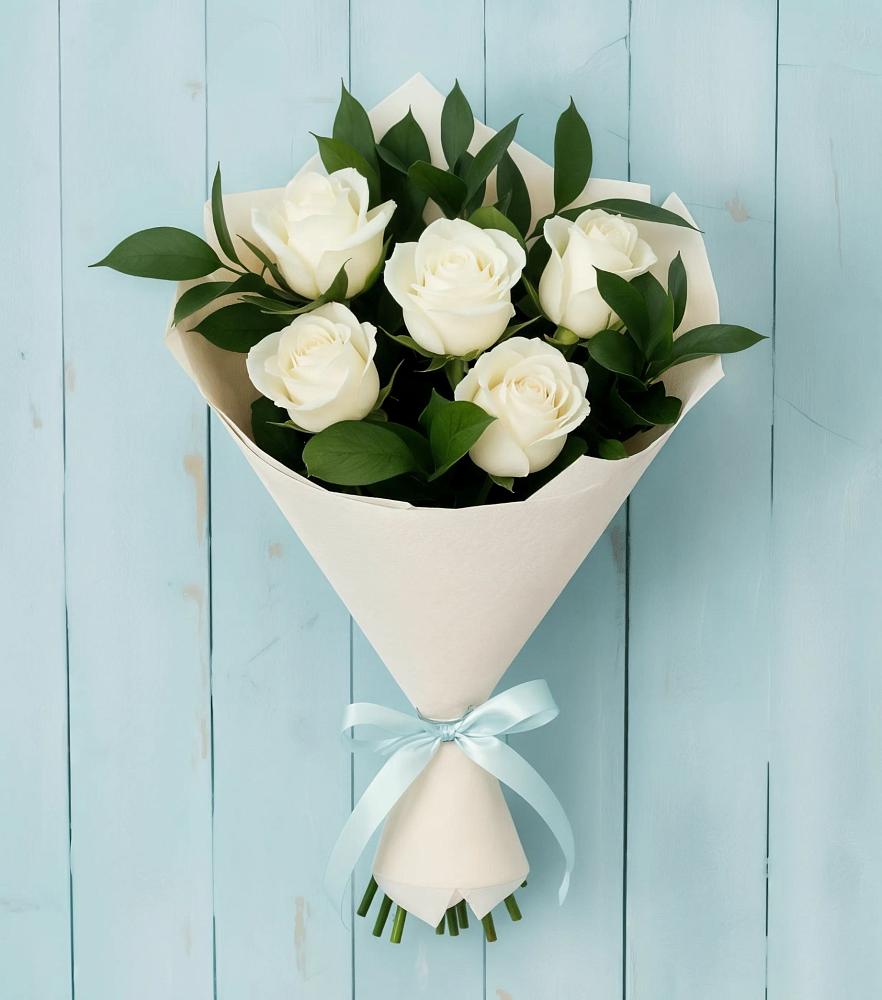 Букет цветов из: Розы в Красной Пойме