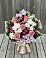 Букет цветов из: Альстромерии, Гвоздики, Розы и Хризантемы в Красной Пойме