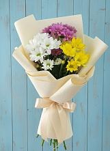 Букет цветов из:  Хризантемы #REPLACE_PRED# Красной Пойме