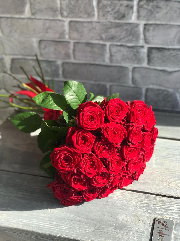 Букет Красные розы Фридом в Красной Пойме