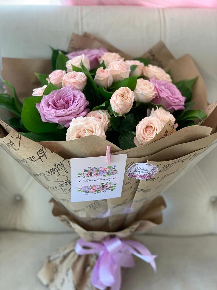 Букет цветов из: Розы в Красной Пойме