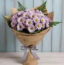 Букет цветов из:  Хризантемы #REPLACE_PRED# Красной Пойме