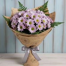 Букет цветов из:  Хризантемы в Красной Пойме