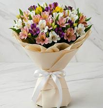 Букет цветов из:  Альстромерии #REPLACE_PRED# Красной Пойме