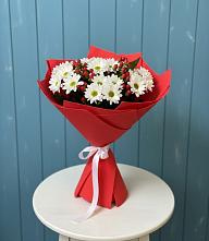 Букет цветов из:  Хризантемы #REPLACE_PRED# Красной Пойме