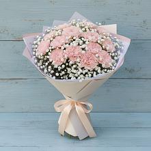 Букет цветов из:  Гвоздики в Красной Пойме