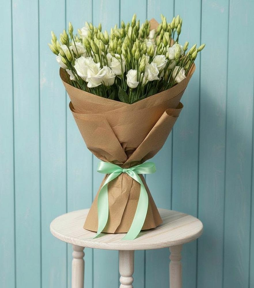 Букет цветов из: Лизиантусы в Красной Пойме