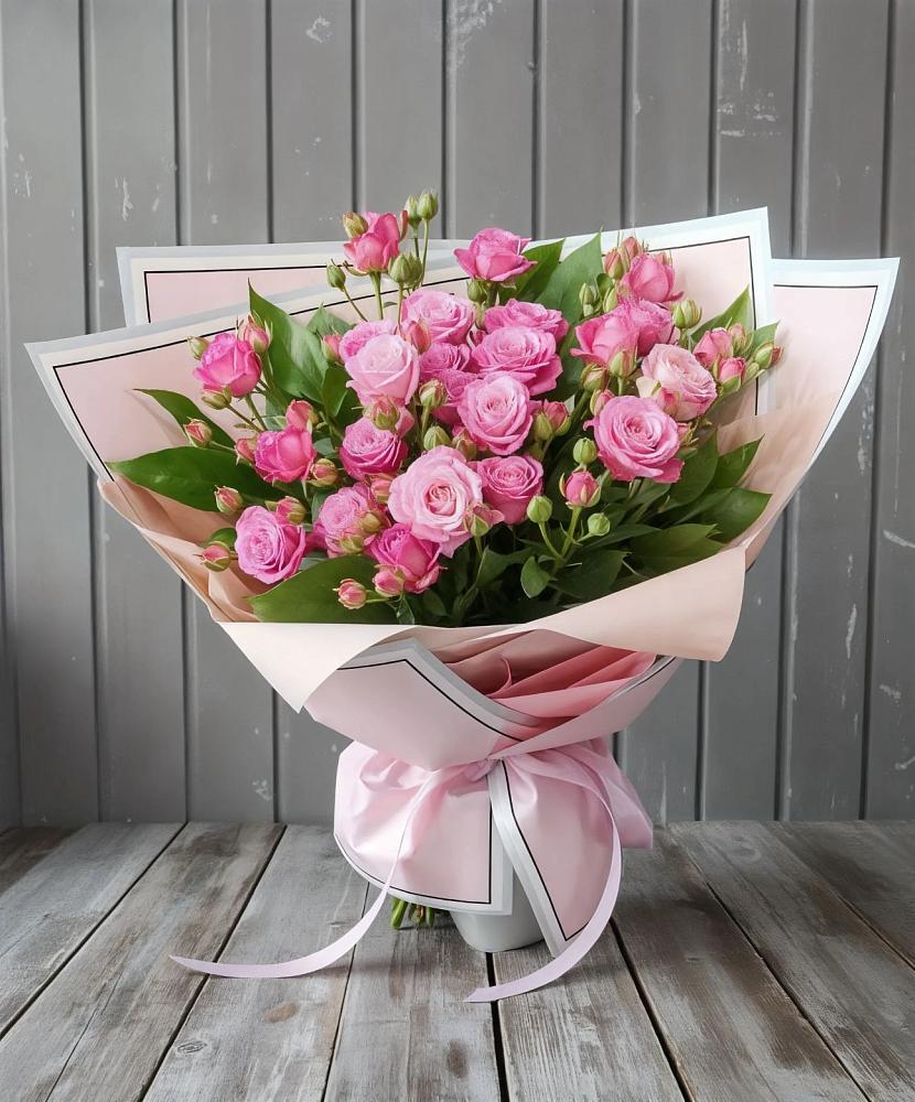 Букет Розовый кустик в Красной Пойме