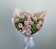 Букет цветов из:  Розы и Хризантемы в Красной Пойме