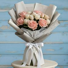 Букет цветов из:  Розы в Красной Пойме