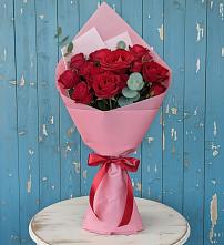 Букет цветов из:  Розы #REPLACE_PRED# Красной Пойме