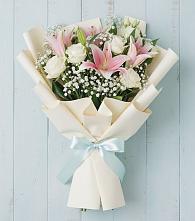 Букет цветов из:  Лилии в Красной Пойме