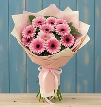 Букет цветов из:  Герберы #REPLACE_PRED# Красной Пойме