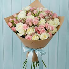 Букет цветов из:  Розы в Красной Пойме